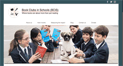 Desktop Screenshot of bookclubsinschools.org